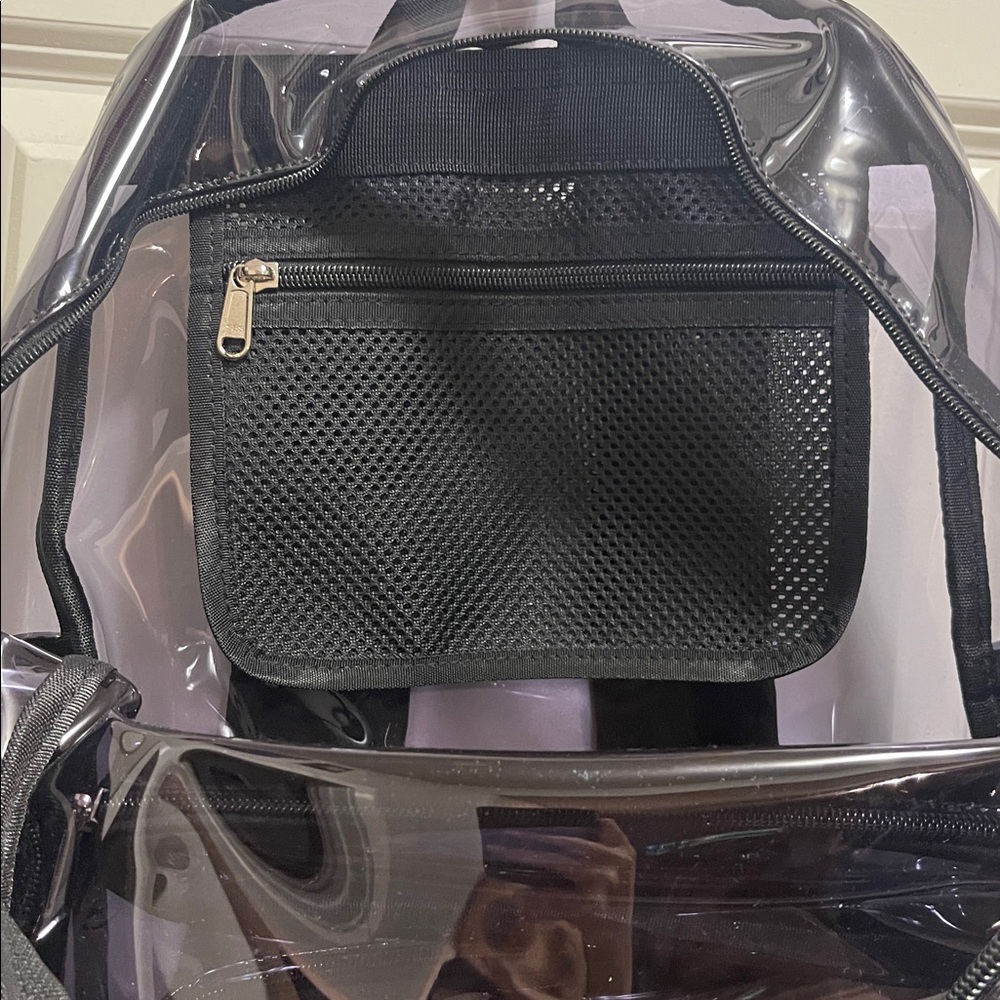 Black Transparent Backpack - image 6